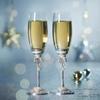 Luxury Bowknot High Footed Wine Glass Enamel Red Wine Cups Handcrafted Goblet for Wedding Champagne Glass Sets Anniversary Gifts