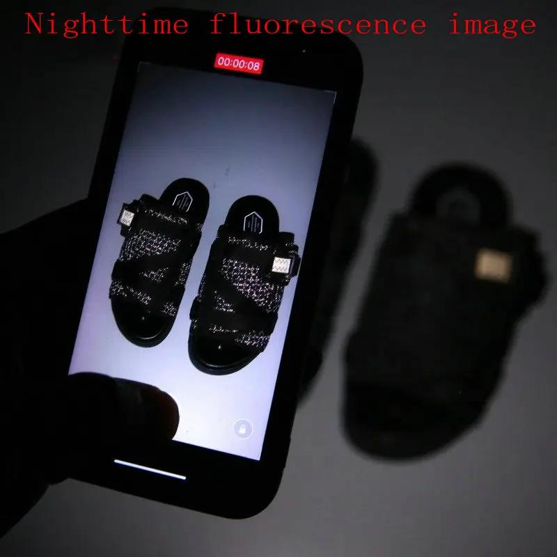 Plus Size 36-45 Summer Men Canvas Slippers Fashion Couple Fluorescent Slippers Flip-flops Comfortable Footwear Casual Shoes