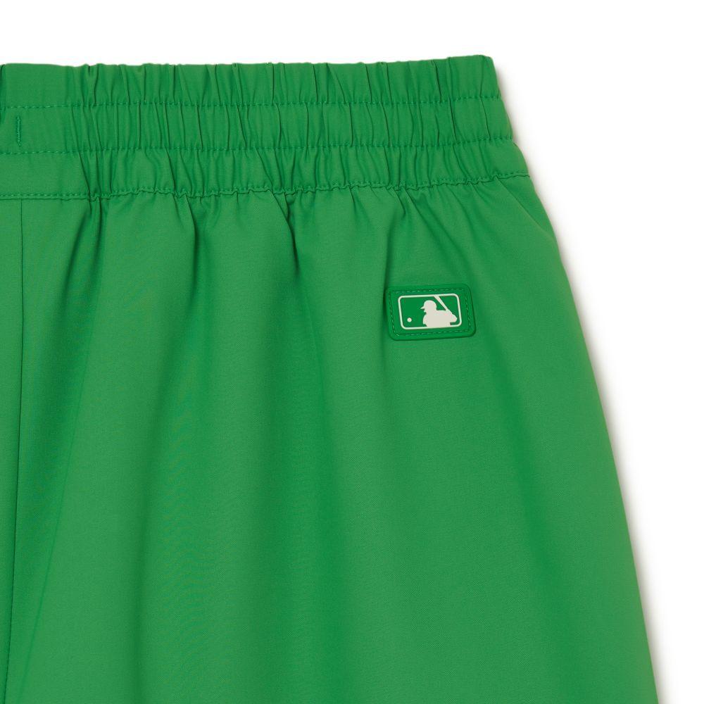 New MLB Base Logo Casual Shorts Unisex Green 3ASMR0133-05GNS