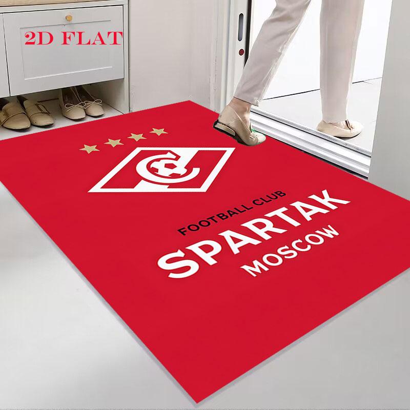 Spartak Moscow Rush Carpet Rug for Living Room Bedroom Home Sofa Decoration,Kids play Nonslip Floor Mat