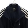 Adidas Print Training Jersey Jacket M Navy Sports Warm-up Women Used