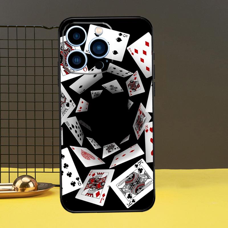 Las Vegas Casino Poker Case For iPhone 16 15 14 13 12 11 Pro Max X XR XS 7 8 Plus 12 13 Mini Bumper Cover