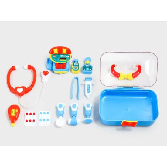 DAISO Mini Doctor Play Set with Bag – Kids Pretend Medical Kit Toy