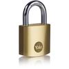 YALE Interlocking Brass Padlocks - Pack of 2 - Hardened Steel Shackle - 30mm - 3 Keys
