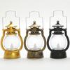 Retro Portable Lantern Vintage LED Light Christmas Decoration Halloween Electronic Candlestick Bar Atmosphere Layout Light