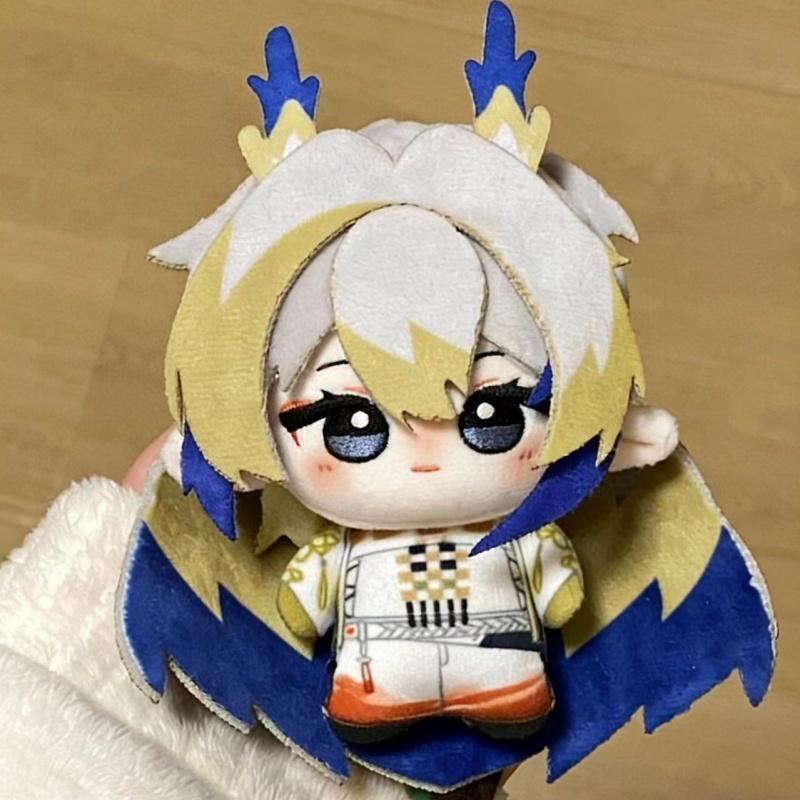 10cm Arknights Shu Pluche Pop Schattig Mini Knuffel Figuur Cosplay Decor Fans Cadeau
