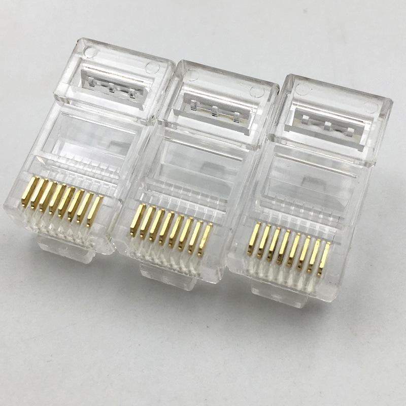 Cat5E RJ45 8P8C Network Cable Plugs - Pack of 1000