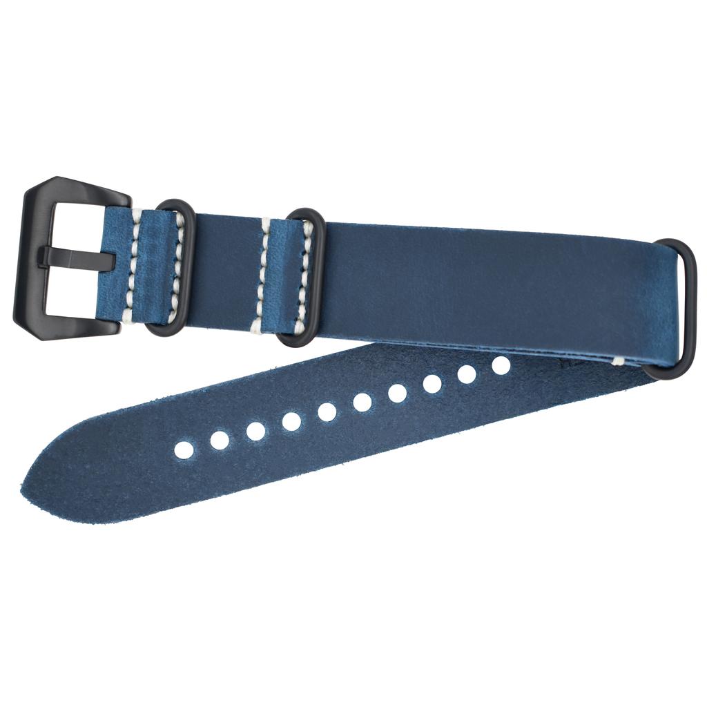 Heqi Italian Crazy Horse Leather Watch Straps Leather Genuine Strap 22mm Watch Band Manufacturer