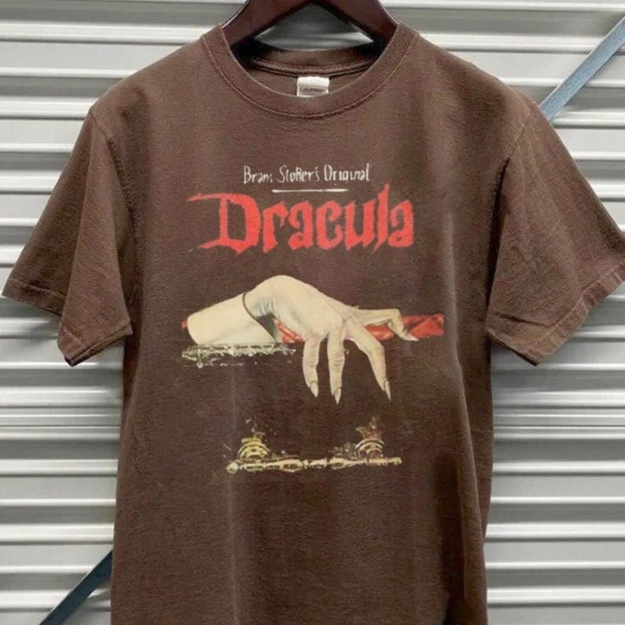 Dracula Movie Vampire Tshirt Vintage 90s Horror Movie Retro Tshirt KH6067 XL