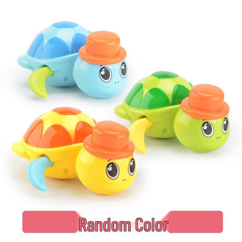 Rain Cloud Spraying Water Submarine & Spinning Top Turtle Bath Toys Set