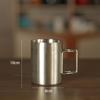 304 Stainless Steel Hanging Ear Coffee Filter Cup Portable Hand Flush Filter Filter Paper Filter-free Funnel Coffee Utensils