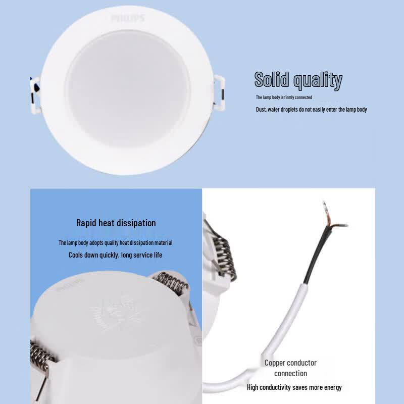 Philips LED Ultra-Thin Recessed Ceiling Spot Downlight