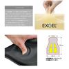 EFFEX Amazon Exklusives D-Netz-Sitzbezug-Set, EXGEL, Körperdruckverteilung, Netzmaterial, Allzweck-Universalbezug, Typ EHZ2837AMZ GEL-ZAB