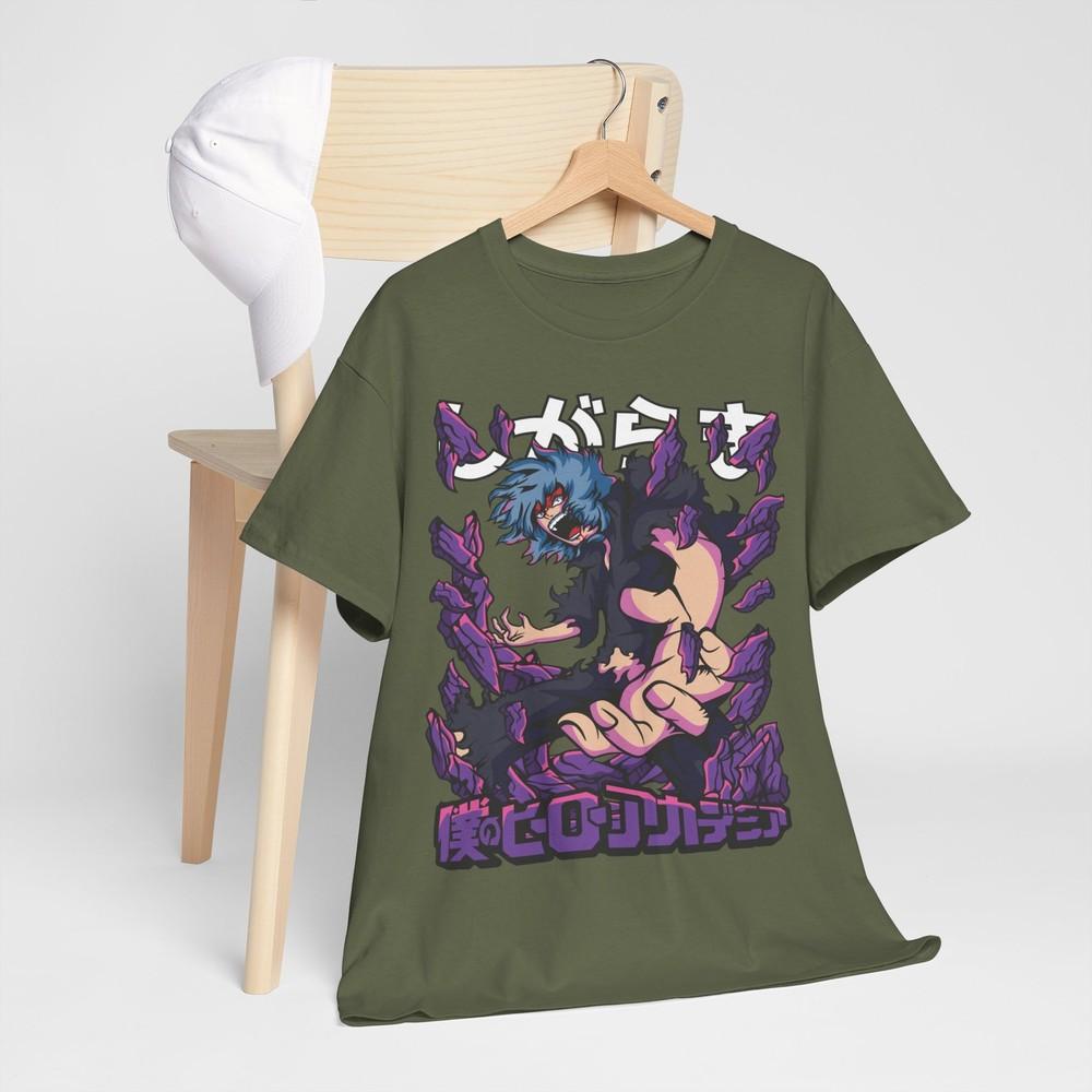 Dabi Tshirt My hero Academia Mha Toya Todoroki Anime Gift Black Shirt All size