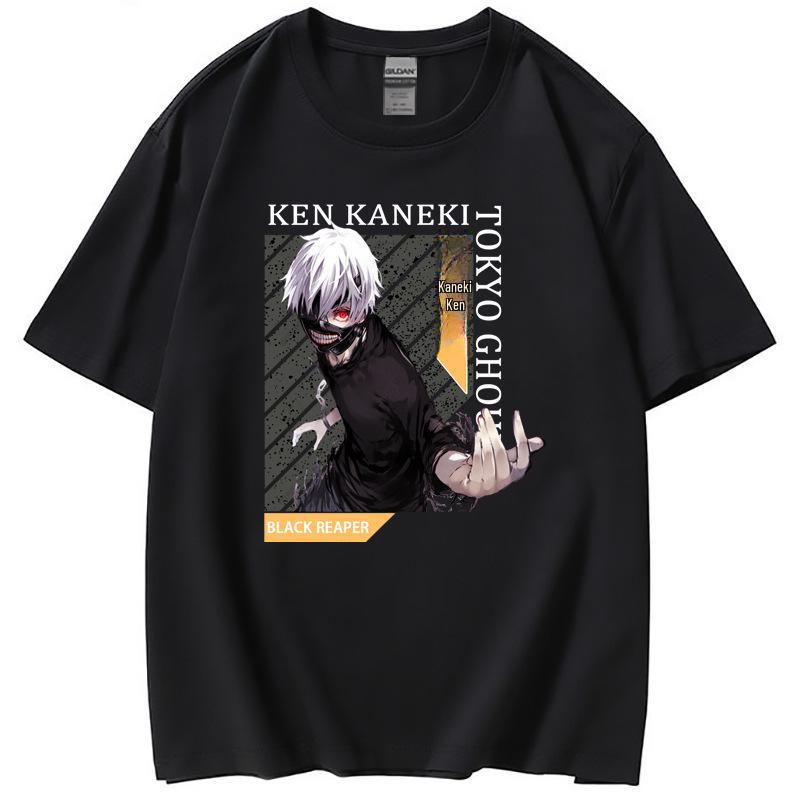 2021 Tokyo Ghoul Anime Fashion Short-Sleeve T-Shirts for Adults