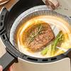Horkovzdušná fritéza Hliníková fóliová forma Kuchyňské potřeby Nádoby na potraviny Čtvercový plech na troubu/BBQ Nepromastitelný Nepřilnavý Kuchyňské nástroje na pečení