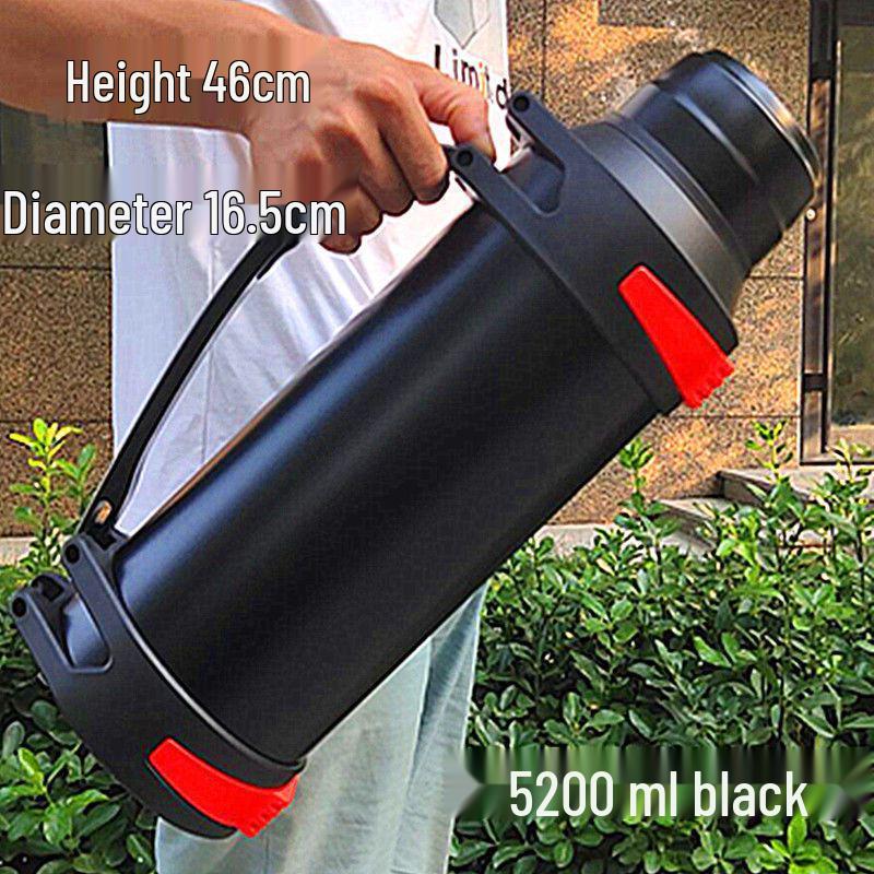 

Large Capacity 304 Stainless Steel Thermos Flask for Car Travel and Home 1200ml (2.2 Jin)