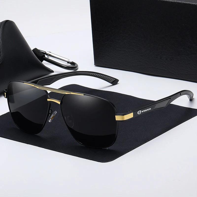 Hub Caps High Luxury Men Women Polarized Sunglasses UV Protection Goggles For Volvo XC60 V50 V40 XC90 S60 S40 S80l V90 V60 EX90