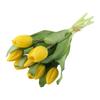 7 Stem Artificial Tulip Bouquet for Wedding Decoration Office and Bedroom Styling Event Setup and Restaurant Use