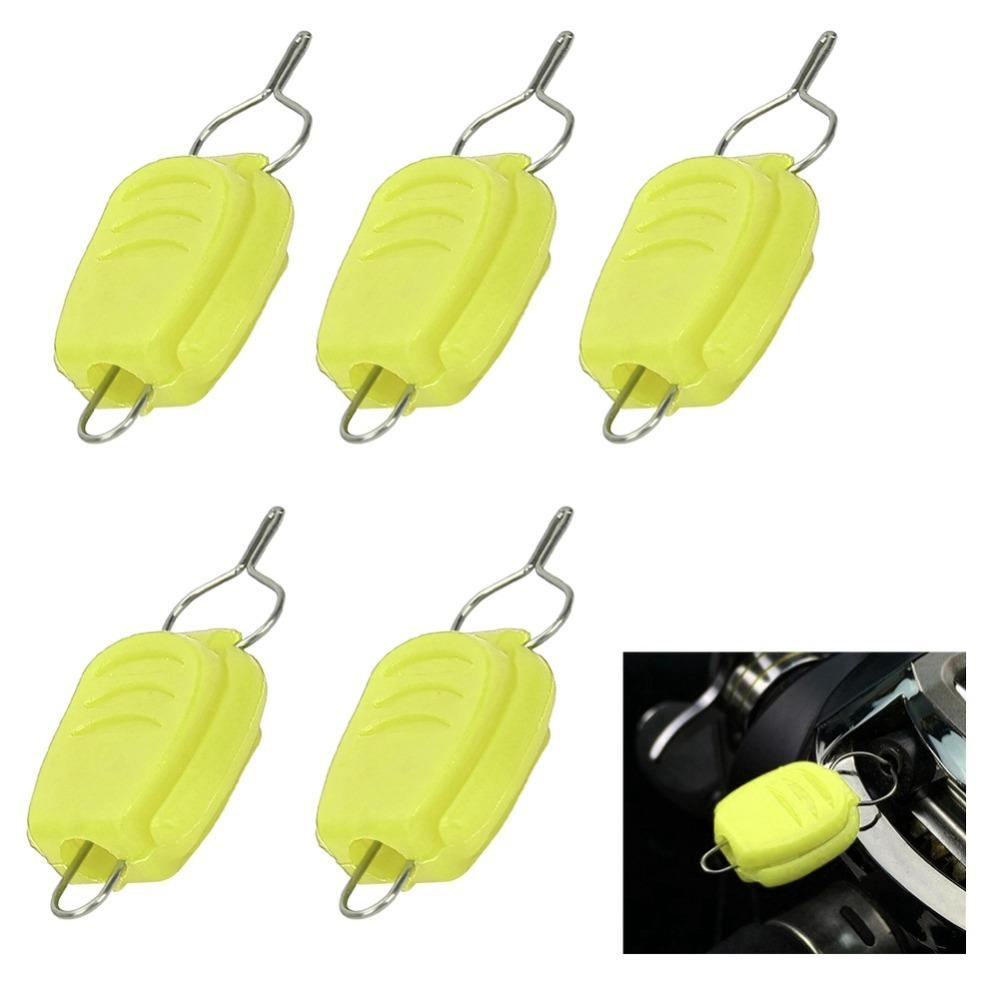 20PCS Lightweight Fishing Line Holder Clips ABS Fishing Line Holder  for Baitcasting Reel