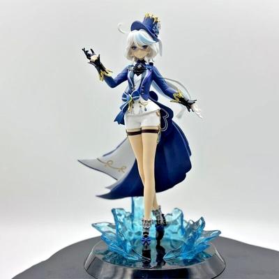 Genshin Impact Furina Focalors Figure Anime PVC kolekce Model Toys 28CM