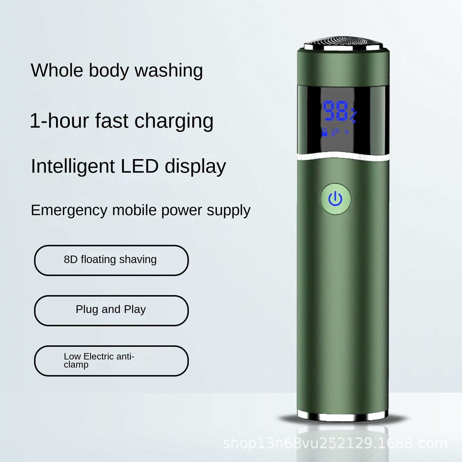 

Новая электробритва 8D, мужская портативная перезаряжаемая многофункциональная бритва для путешествий, бизнеса, автомобиля