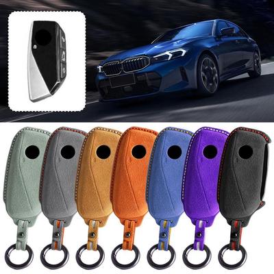 Autosleutelhoes Voor BMW Serie 7 735 I 740 Li X7 X1 U11 2024 I7 G07 LCI XM Sleutelhanger Accessoires Beschermhoes