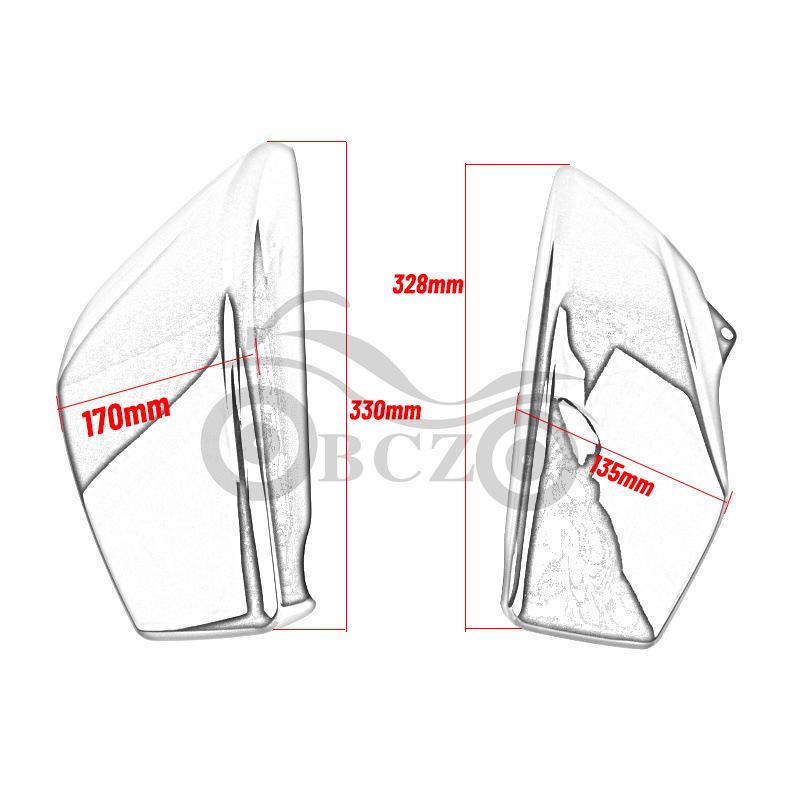 VTX1800 Motorcycle Waterproof Battery Side Cover Protector