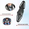 Child Safety Seat Belt Positioning Strap Adjuster with Chest Clip for Car & Stroller