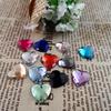Acrylic Mesh Heart-Shaped Rhinestones for DIY Jewelry