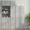 VidaXL Slim Storage Cabinet Concrete Grey 40x42.5x225 Cm, Bathroom Storage Cabinet, Storage Unit of 3281276