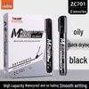 Waterproof Quick-Dry Oil-Based Broad Tip Marking Pen for Express Logistics