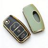 Car Key Case For Ford Focus 2 3 Mk3 Mk4 Fiesta Puma Mondeo Mk5 Mk4 Explorer Ecosport Kuga C Max Bronco Mustang Key Cover Keyring