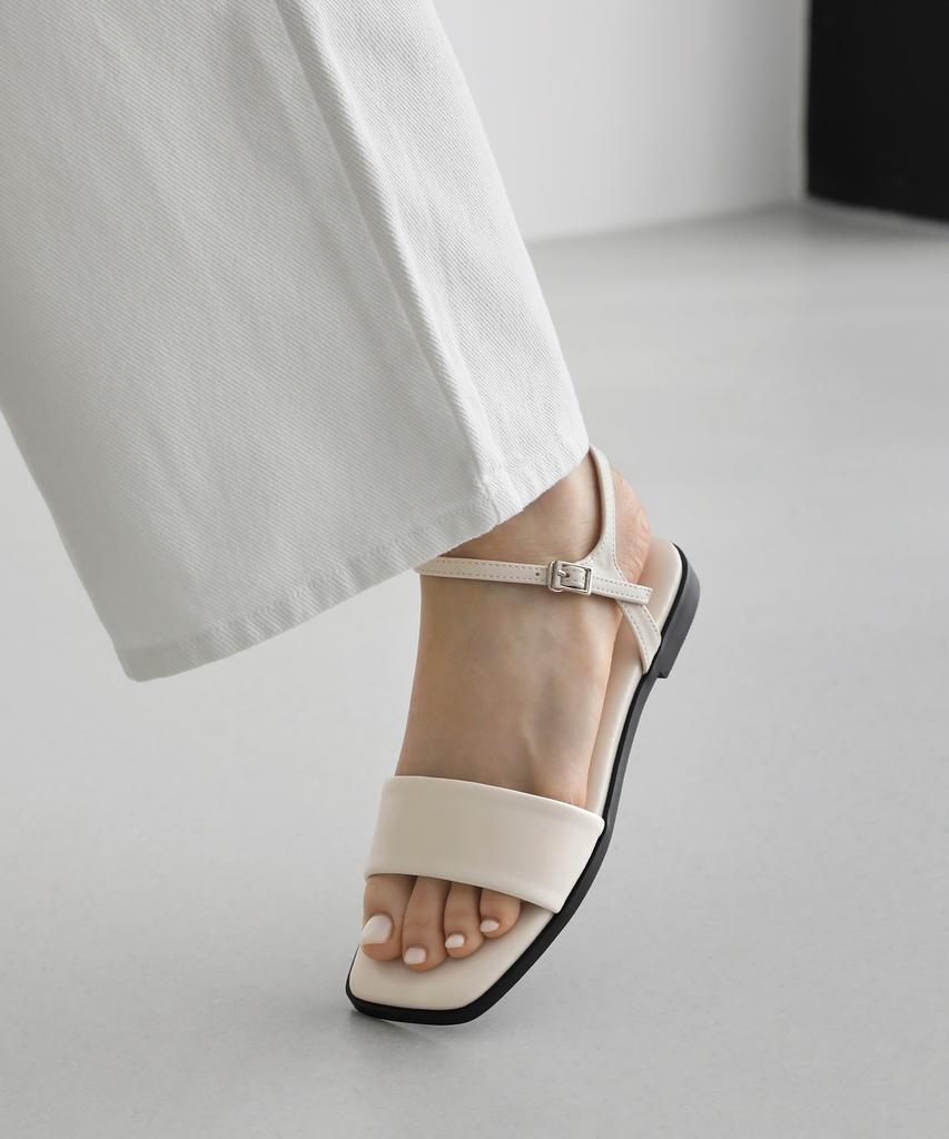 Sappun Laig Square Strap Sandals (1.5Cm)