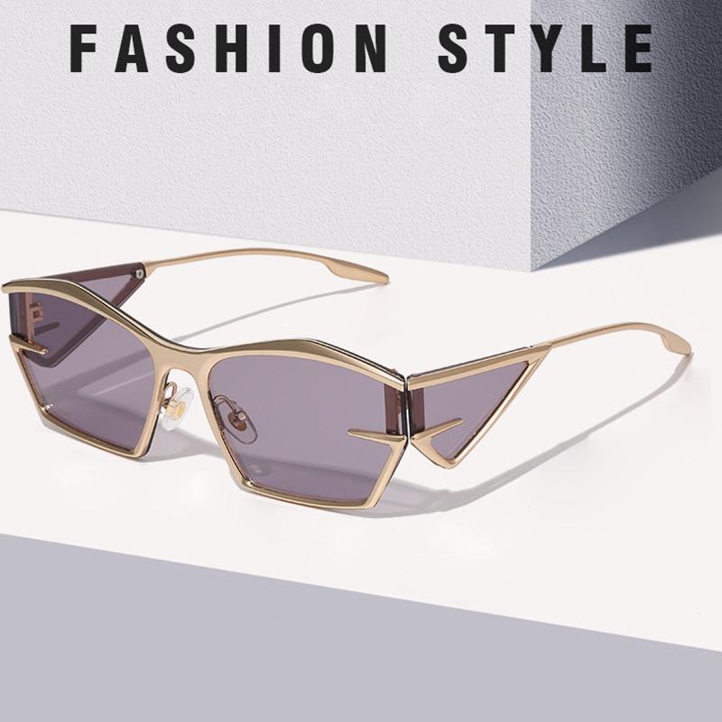 Fashion SteamPunk Sunglasses Men Outdoors Travel Driver Spectacles Lady Casual Vacation Sunglasses