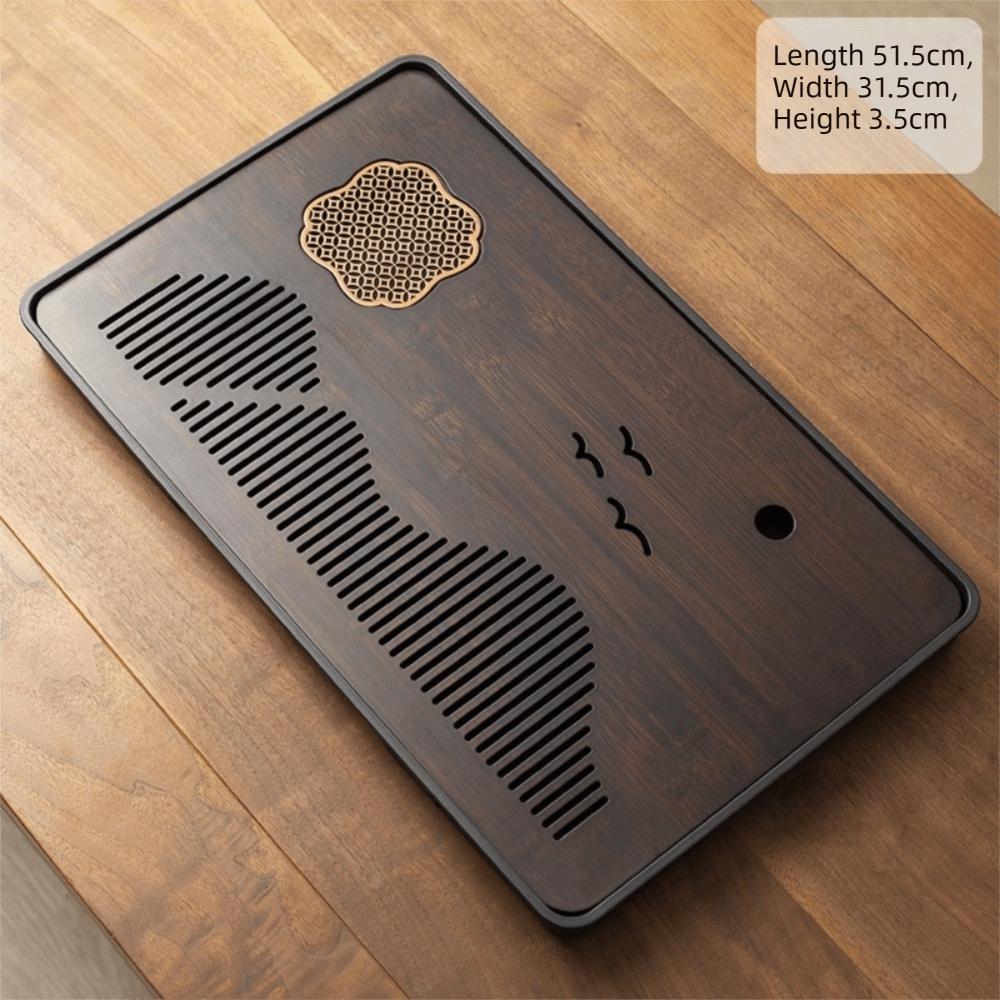 Tragbare Trockenbrühplattform mit Wasserspeicher Bambustablett Teetablett Teezeremonie