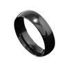 Grooved Frosted Stainless Steel Men's Ring - Non-Fading, Fashionable Titanium Set