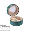 Velvet Mini Jewelry Box Keychain for Earrings & Rings