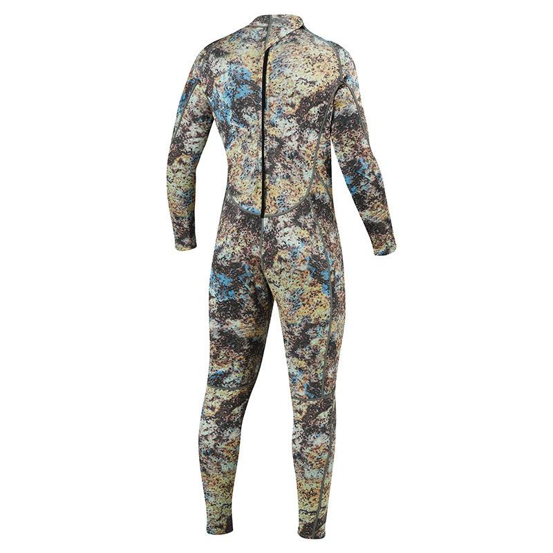3mm One-Piece Camouflage Wetsuit: Warm, Sun-Protective Diving & Surfing Gear