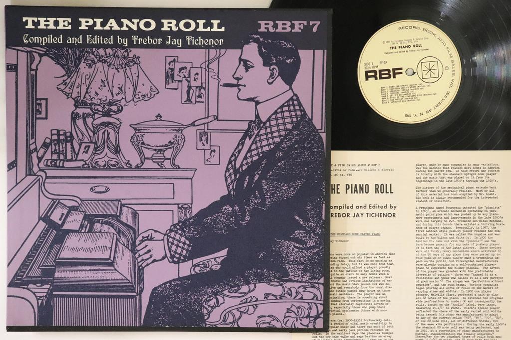LP Record VARIOUS - Piano Roll RBF7 RBF 1964 US Jazz Used