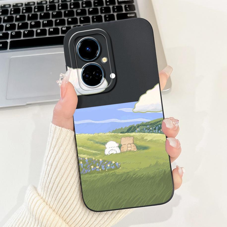 For Tecno Camon 19 Pro 5G Case Cute Cartoon Camera Protection Matte Soft Fundas For Tecno Camon 19 Neo Camon19 19Pro Phone Cover