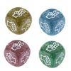 10Pcs Rock Paper Scissor Game Dices 6 Sided 20mm Dices for Family Entertainment