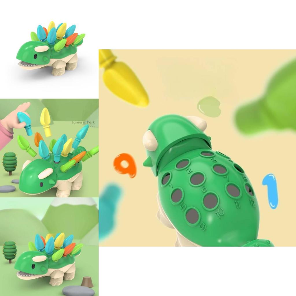 Dino Coordination Puzzle Toy For Toddlers Ages 1-3