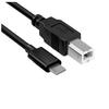 Type-C to Square Port USB 2.0 Printer Cable for High-Speed Mobile Phone and Computer Connections