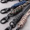 Key Ring Hanging Rope Braided Woven Keychain Paracord Lanyard Heavy Duty Lanyard Keychain Lanyard