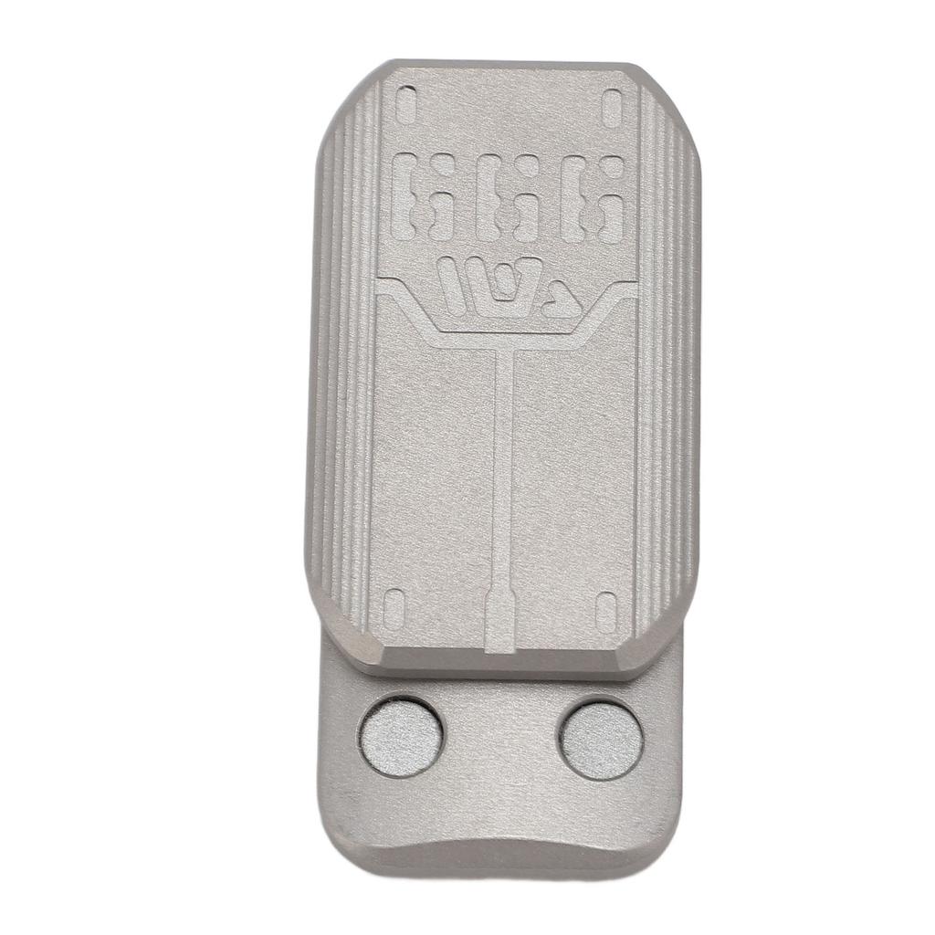 Metal Haptic Push Slider Stainless Steel Enhancing Attention Portable Push Card Slider Toy