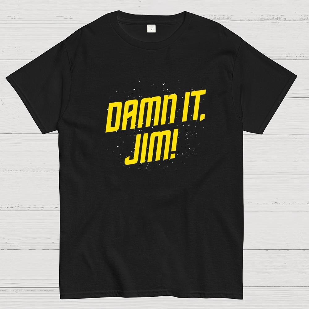 Damn It Jim Cotton Summer Casual Cool Loose T-Shirt