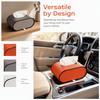 Leather Paper Towel Box Light Luxury Napkin Storage Case Paper Towel Dispenser  Office