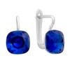 Silver Earrings with Cubic Zirkonia (60001722)
