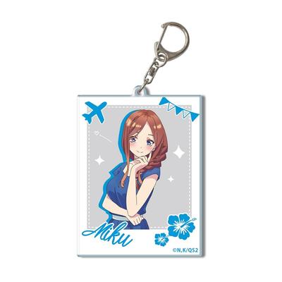 The Quintessential Big Acrylic Keychain Design 05 Quintuplets (Miku Nakano/A)